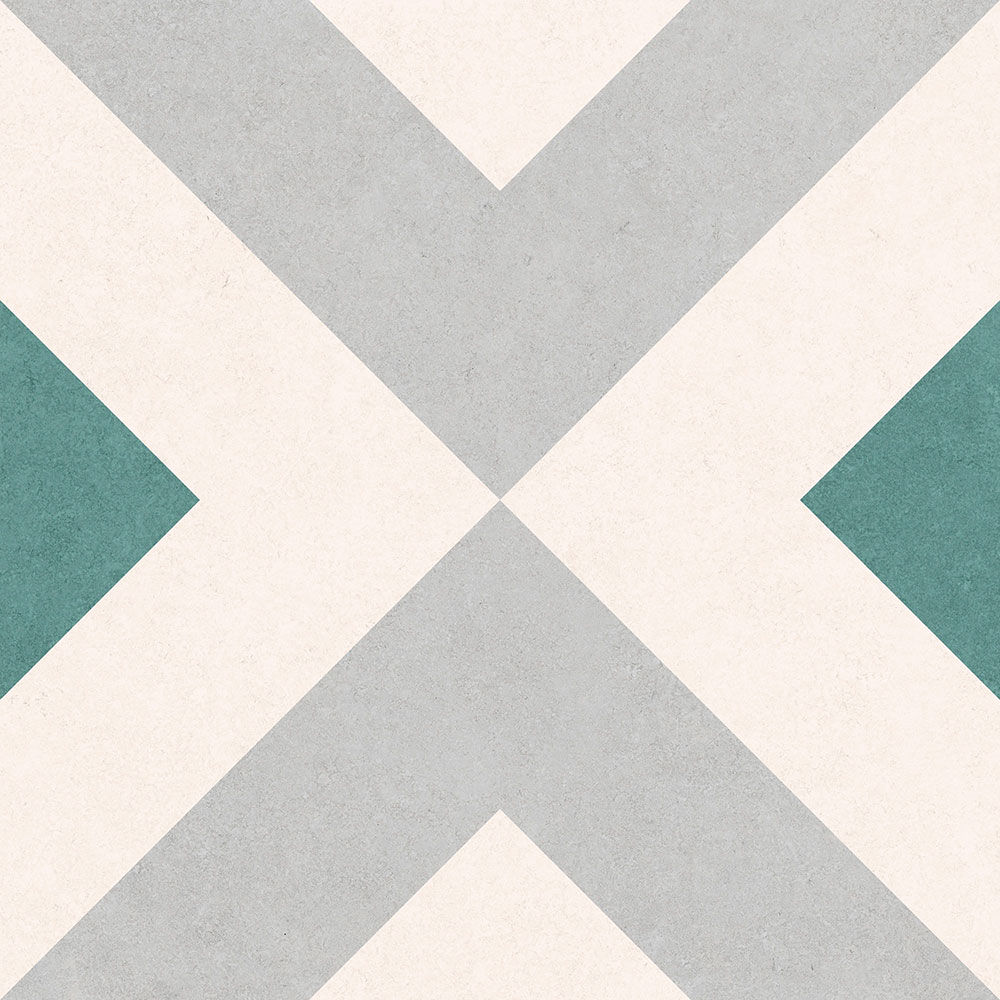 CARREAU CIMENT  ADRIATICO VERT 15 X 15 CM