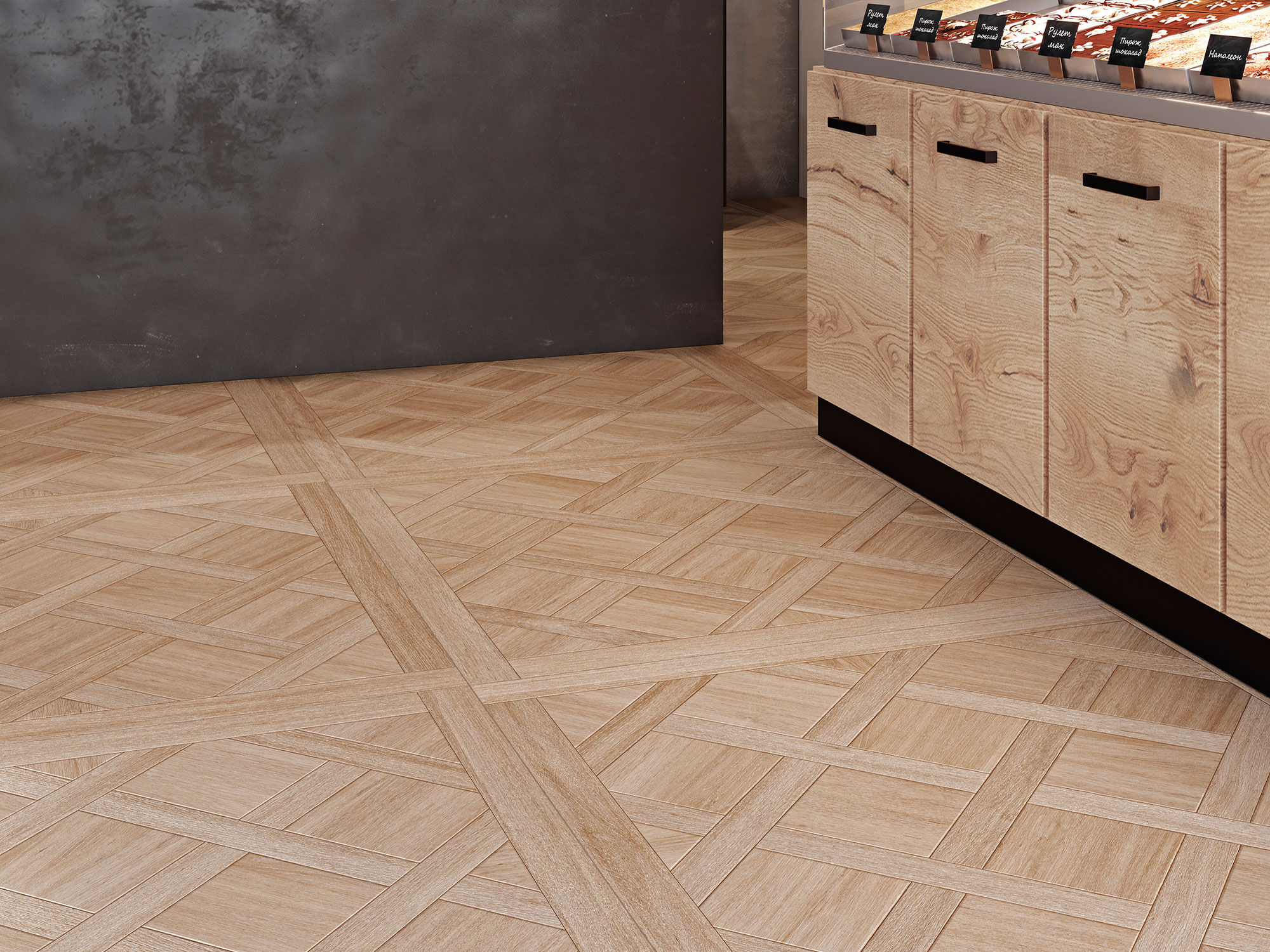 SUECIA ARCE PARQUET VERSAILLE 100X100 CM