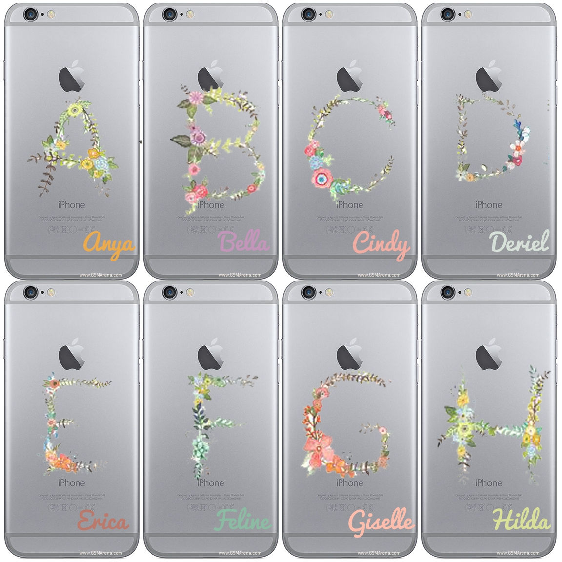 Catalog Flower Letter