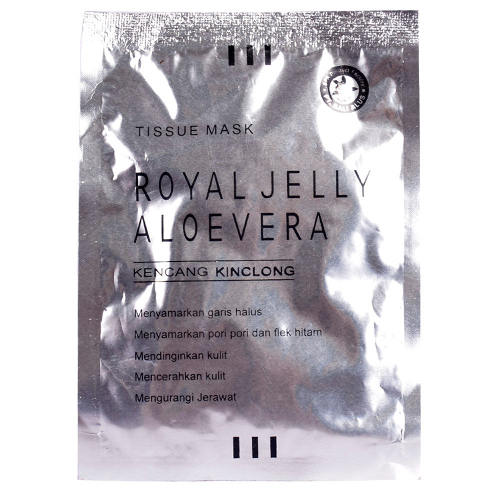 Tissue Mask Royal Jelly Aloevera Bali Alus