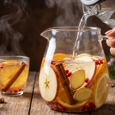 חליטה חורפית מחממת ב - 0 קלוריות