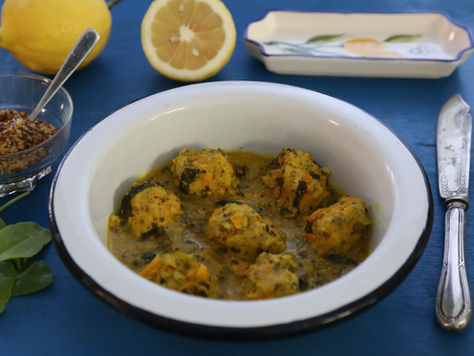 קציצות דגים בריאות ברוטב חרדל לימון דבש