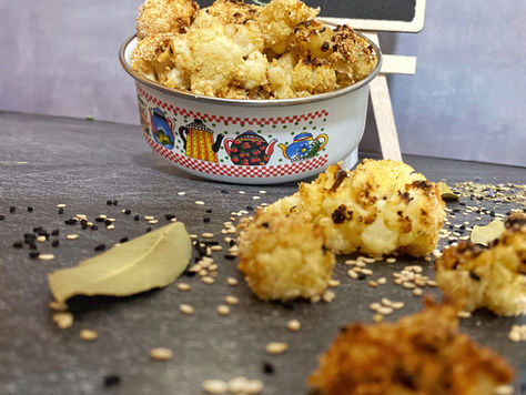 כרובית קראנצ'ית בנינג'ה (וגם בתנור)