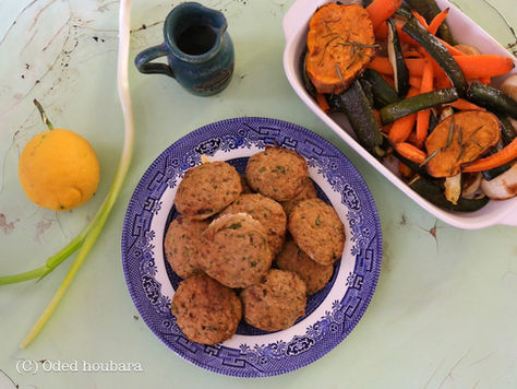 קציצות טונה בתנור בקלי קלות