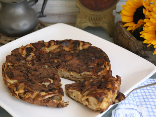 טורטייה דה פטאטס מופחתת קלוריות - Tortilla De Patatas
