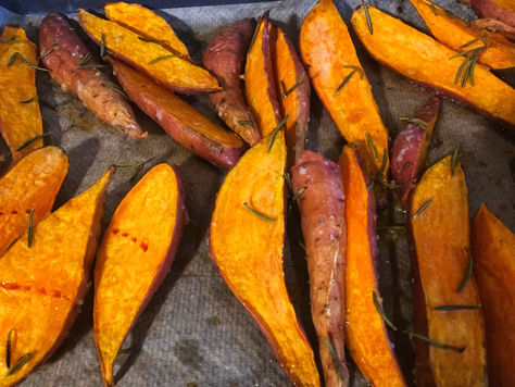 מיני בטטה ברוזמרין ומלח גס