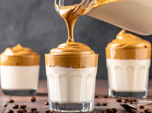 קצפת קפה דלת פחמימה - קפה קוריאני מוקצף= דלגונה ב - 0 קלוריות למנה   