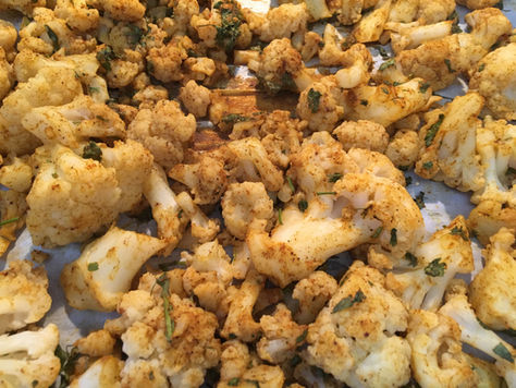 כרובית בתיבול הודי בתנור