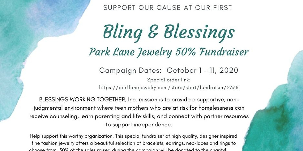 Bling & Blessings Fundraiser