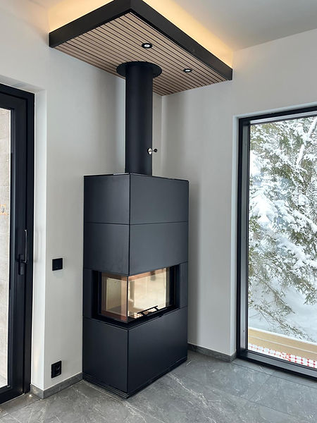 Olohuoneen takka Hills 1