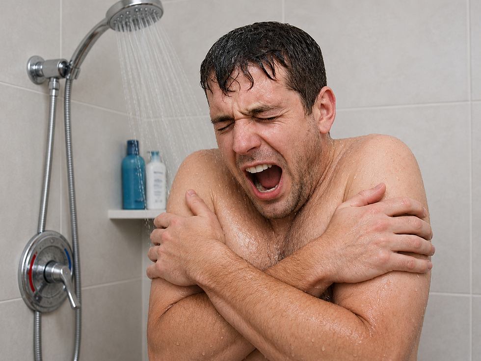 Homeowner experiencing hot water running out quickly