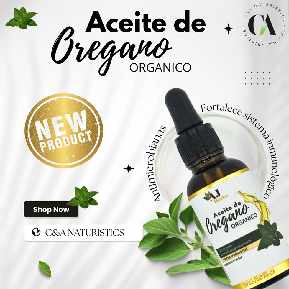 الصورة المصغرة: Aceite de Oregano Organico - Organic Oregano Oil 30ml