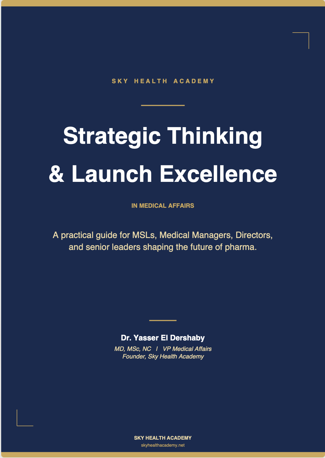 Strategic Thinking and Planning for Medical Affairs: A Comprehensive Guide