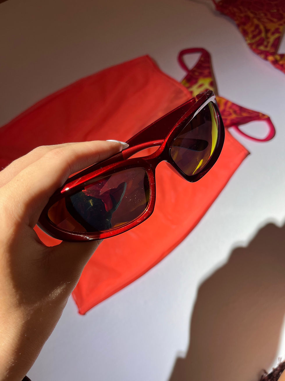 Thumbnail: Red ravergirl sunglasses 