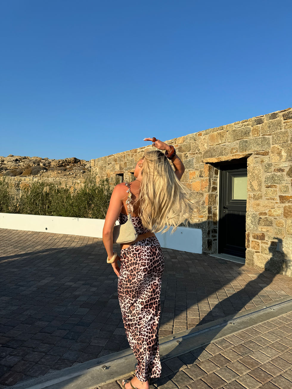 Thumbnail: Leopard maxi co-ord set