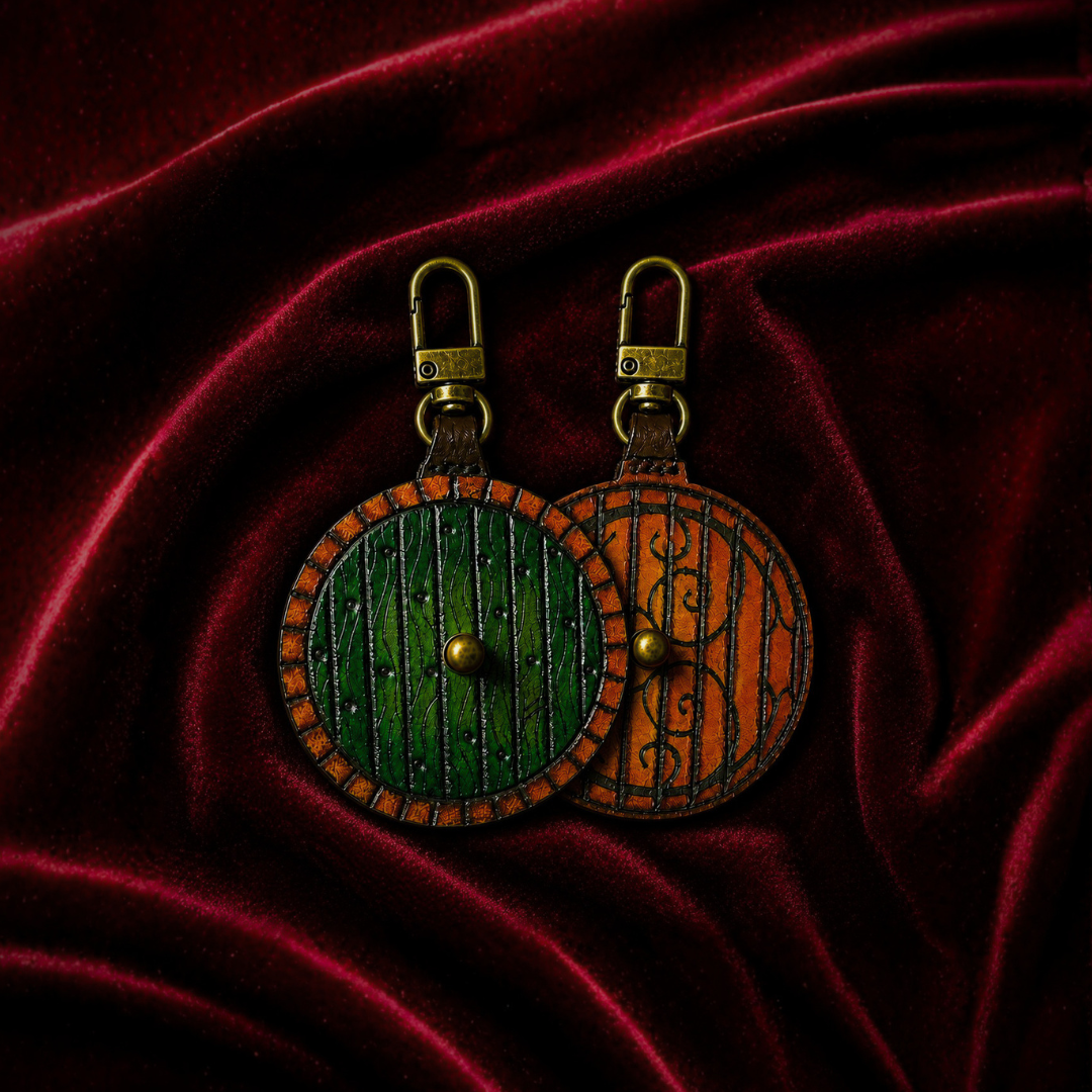 Hobbit Door Keychain