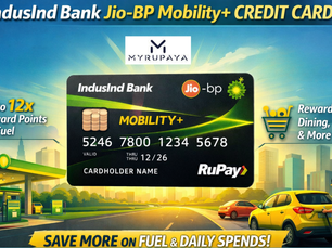IndusInd Bank Jio-BP Mobility+ Credit Card