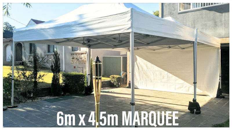 6m x 4.5m Marquee