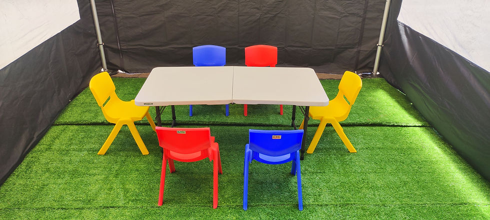 Thumbnail: Kids Chair  ( Blue / Red / Yellow )