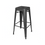 Thumbnail: Tolix Black Bar metal stool hire