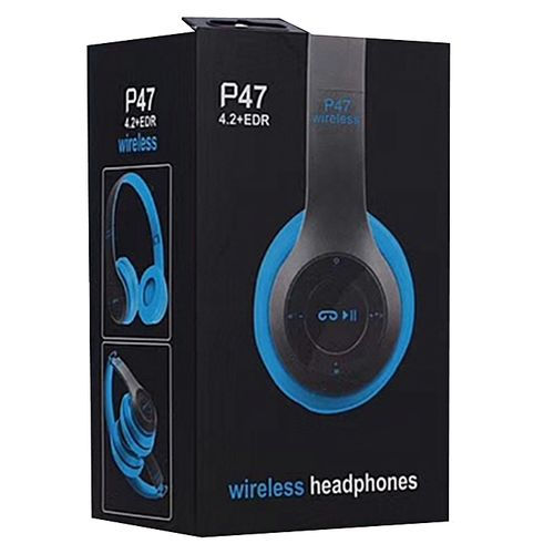 Thumbnail: Original  P47 Bluetooth 4.2 Headphone Wireless Earphone