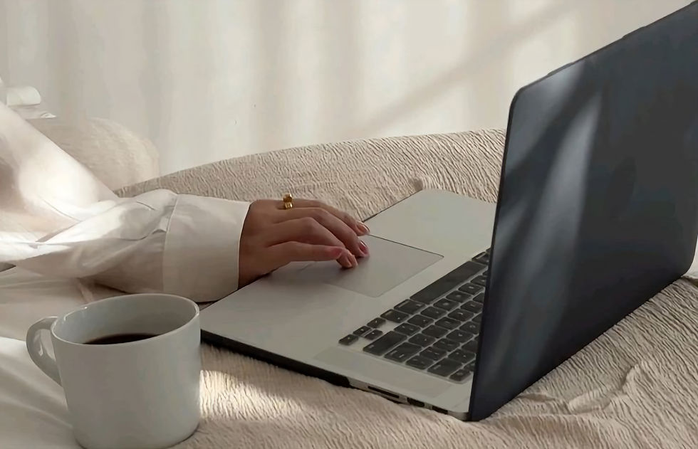 matcha çayı laptop