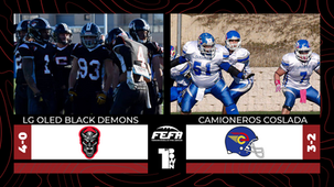 LNFA Gridiron Clash: Las Rozas Black Demons vs. Coslada Camioneros