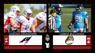 Cascais Crusaders Look to Overwhelm Struggling Lisboa Bulldogs in Week 7 Mismatch