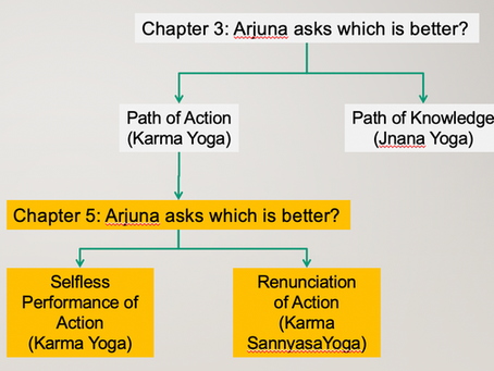 Four methods for changing the vicious cycle of vasanas into a virtuous cycle