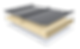 Imagen ilustrativa que muestra las capas que componen un panel sandwich/panel aislante