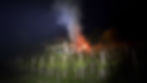 Rebhaus in Frick durch Feuer zerstört. Bild Kapo AG.