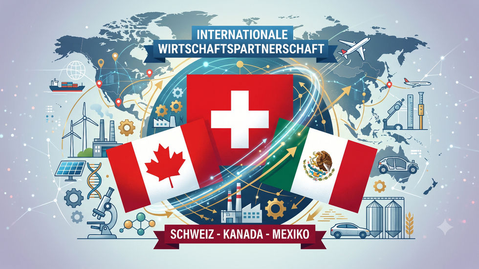 Handel mit Kanada und Mexiko: Wie die Schweiz ihr Potenzial besser nutzen kann