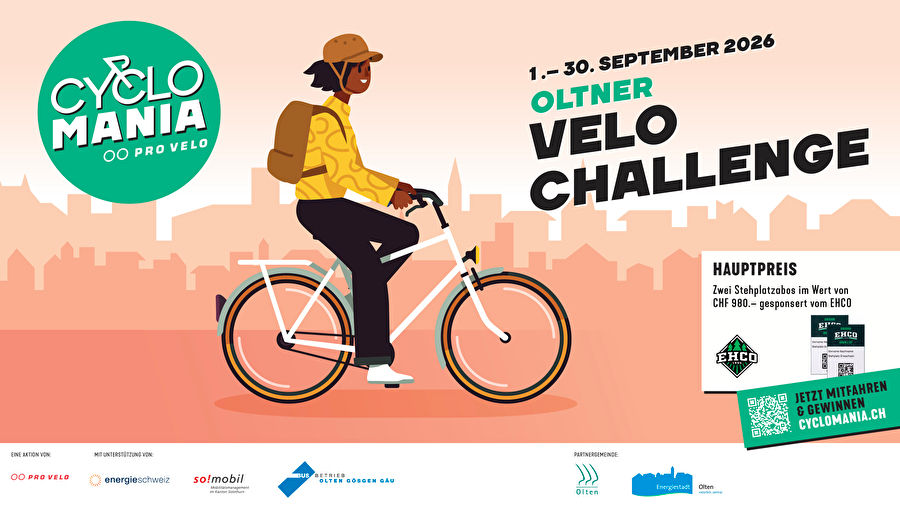 Oltner Velo-Challenge 2026 - jetzt anmelden