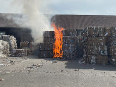 Zofingen: Brand in Recycling-Center glimpflich abgelaufen
