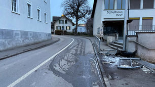 Villmergen: Nach Unfall geflüchtet - Zeuge folgte Ölspur bis zum Verursacher