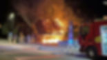 Am Freitagmorgen ist in Utzenstorf ein Schopf in Vollbrand gestanden. (Quelle: Kapo Bern)