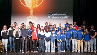 Stadt Olten ehrt 25 Einzelsportlerinnen und Einzelsportler sowie 12 Teams