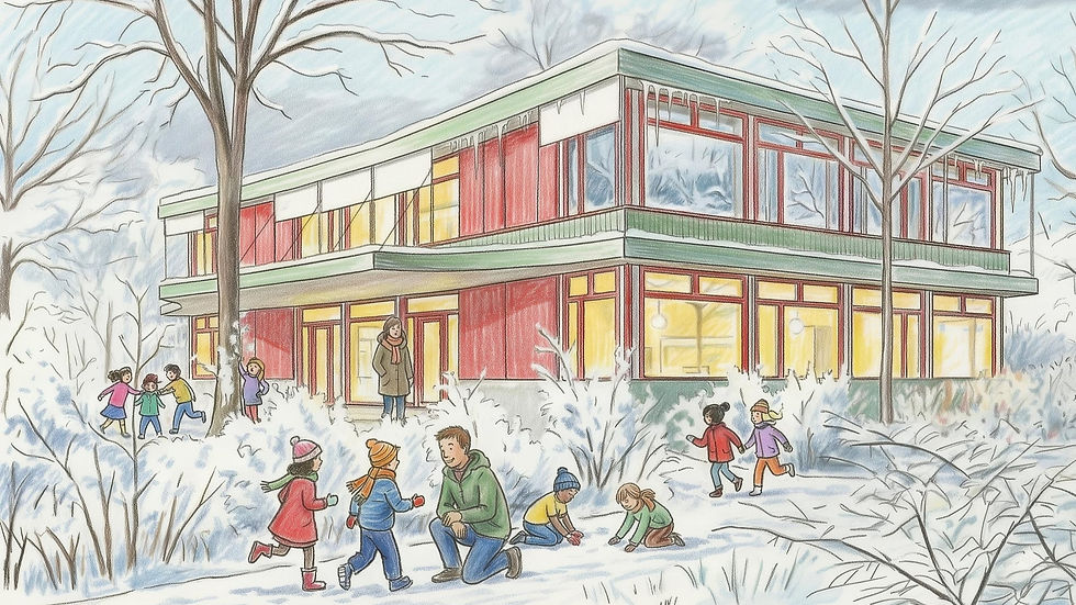 Schönes Kindergartenprojekt neben Bannfeldschulhaus kann realisiert werden.