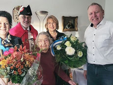 "Hoher Besuch" zum 100. Geburtstag in Olten