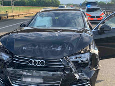Oensingen: Auffahrkollision mit zwei beteiligten Autos auf A1