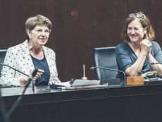 Solothurner Ständeratskandidatin Franziska Roth lud ins Bundeshaus