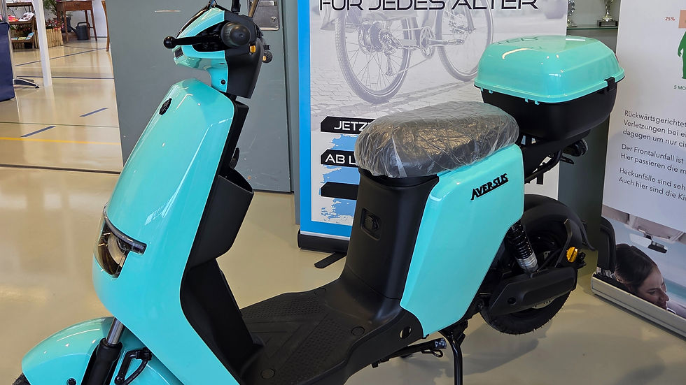 1. Preis E-Scooter Borito von Aversus Bikes Oftringen. Bild soaktuell.ch