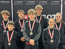 Sieben Medaillen für Grenchner Trampoliner zum Saisonstart am Heimwettkampf