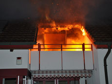 Brand im Dachstock eines Reihenhauses in Schönenwerd