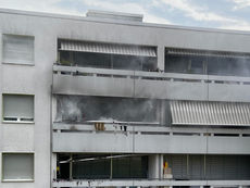 Rheinfelden: Schon wieder Grill aus Deutschland mit Gasflasche aus der Schweiz in Brand geraten