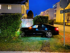 Oftringen: In Kurve stark alkoholisiert geradeaus gefahren