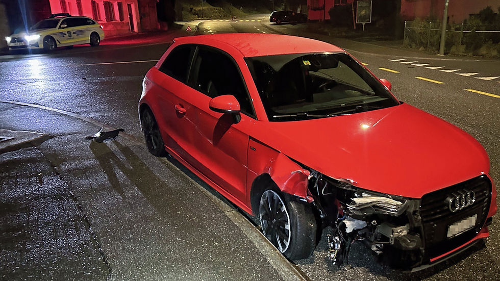 Siglistorf: Auf Alkoholfahrt einen Gartenzaun demoliert