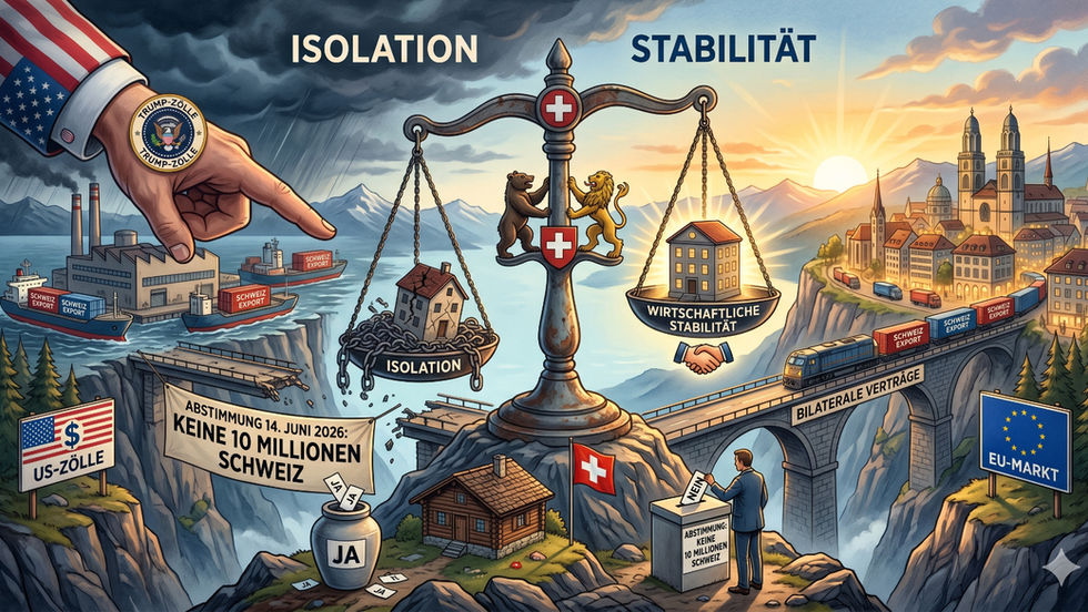 Beeinflusst Trumps Zollschock die Abstimmung in letzter Minute?