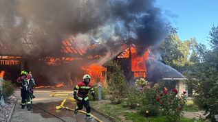 Burg: Brand einer Scheune löste Grosseinsatz der Feuerwehr aus
