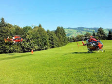 Zuchwil: Zwei Personen bei Arbeitsunfall verletzt